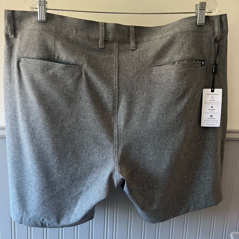 Men’s Golf Shorts MAELREG Proflex Golf Shorts / Grey / Size: 38 / Sporty - Picture 6 of 11